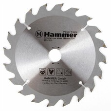Пильный диск HAMMER 205-103 CSB WD, по дереву, 160мм, 20мм [30653]