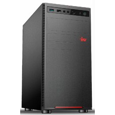 Компьютер iRU Home 310H5SE, Intel Core i3 10100, DDR4 8ГБ, 240ГБ(SSD), Intel UHD Graphics 630, Free DOS, черный [1610369]