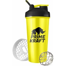 Шейкер Prime Kraft С03 (ЯБ031798) 0.6л желтый пластик