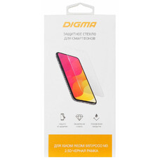 Защитное стекло для экрана Digma 2.5D для Xiaomi Redmi 9/9T/Poco M3 2.5D, 1 шт [dgg2xpm3aa]
