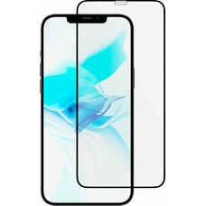 Защитное стекло для экрана UBEAR Ext Nano Antibact для Apple iPhone 12 mini 60 х 128 мм, 1 шт, черный [gl106bl03ana54-i20]