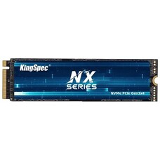 SSD накопитель KINGSPEC NX-256 256ГБ, M.2 2280, PCI-E 3.0 x4, NVMe