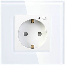 Умная розетка HIPER IoT Outlet W01 EU Wi-Fi белый [hdy-ow01]