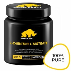L-карнитин PRIME KRAFT L-Carnitine L-Tartrate, порошок, 200гр, нейтральный [яб027787]