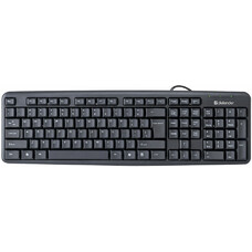 Клавиатура Defender Element HB-520, USB, черный [45522]