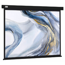 Экран Cactus Wallscreen CS-PSW-180X180-BK, 180х180 см, 1:1, настенно-потолочный черный