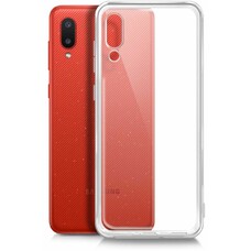 Чехол (клип-кейс) BORASCO для Samsung Galaxy A02, прозрачный [39905]
