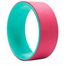 Колесо для йоги Bradex Асана d=32см ш.:13см розовый/голубой (SF 0291)