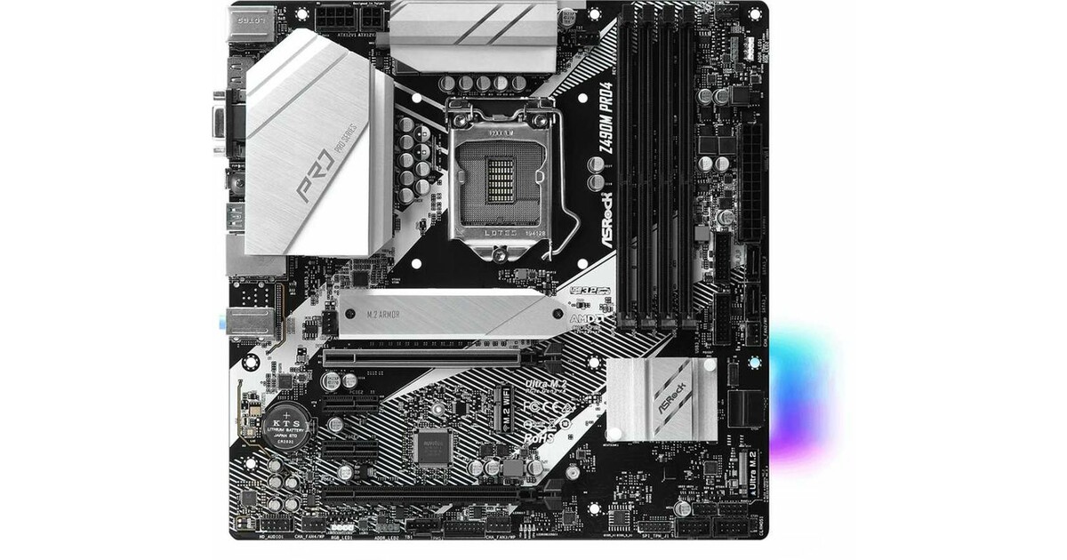 Asrock b450m pro4 схема