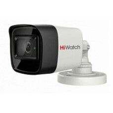 Камера видеонаблюдения аналоговая HIWATCH DS-T800(B) (2.8 mm), 2160р, 2.8 мм, белый