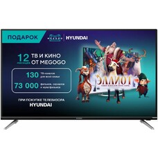 50" Телевизор Hyundai H-LED50EU7008, 4K Ultra HD, черный, СМАРТ ТВ, Android