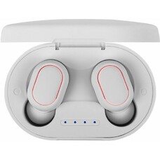 Наушники ROMBICA Mysound Play, Bluetooth, вкладыши, белый [bt-h030]