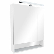 Шкаф ROCA Gap с зеркалом, подвесной, 700х850х129 мм, белый глянец [zru9302886]