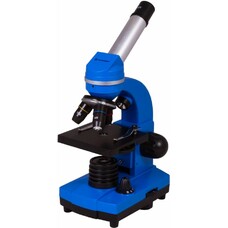 Микроскоп BRESSER Junior Biolux SEL, световой/оптический/биологический, 40–1600x, на 3 объектива, синий [74322]