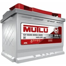 Аккумулятор автомобильный MUTLU SFB 3 60Ач 600A [lb2.60.054.a]