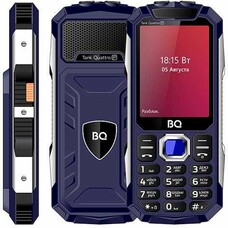 Сотовый телефон BQ Tank Quattro Power 2817, синий