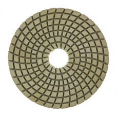 Алмазный гибкий шлифовальный круг, 100 мм, P50, сухое шлифование, 5 шт Matrix [73500]