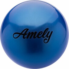 Мяч гимнастический Amely AGB-101 ф.:круглый d=15см синий (УТ-00012848)