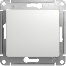 Выключатель Schneider Electric Glossa 1-клавишный, установка скрытая, IP20, белый [gsl000111]