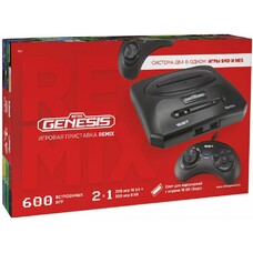 Игровая консоль RETRO GENESIS +600 игр Remix