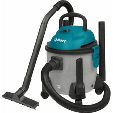Строительный пылесос BORT BSS-1215-Aqua, серый [93410891]