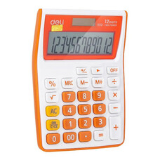 Калькулятор карманный Deli E1122 в ассортименте 12-разр.