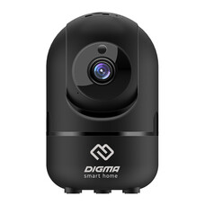 Камера видеонаблюдения IP Digma DiVision 201, 720p, 2.8 мм, черный [dv201]