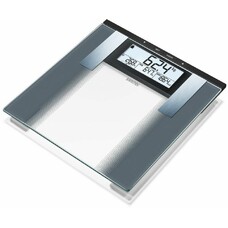 Напольные весы SANITAS SBG21, до 180кг, цвет: прозрачный [764.35]