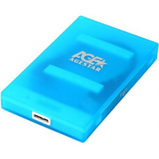 Внешний корпус для HDD/SSD AgeStar 3UBCP1-6G, синий