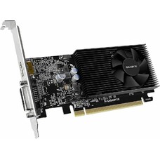 Видеокарта GIGABYTE NVIDIA GeForce GT 1030 GV-N1030D4-2GL 2ГБ DDR4, Low Profile, Ret