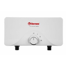 Водонагреватель THERMEX City 5500, проточный, 5.5кВт, кран и душ, белый [spt070853]
