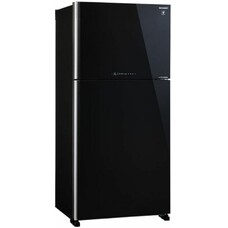 Холодильник Sharp SJ-XG60PGBK черное стекло (двухкамерный)