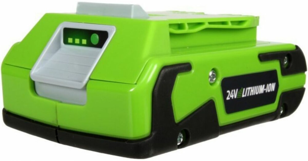 Аккумулятор greenworks g24b2 24v. Аккумулятор GREENWORKS g24b2, 24v, 2 а.ч. Батарея аккумуляторная GREENWORKS g24b2. G24 GREENWORKS аккумулятор. Гринворкс с аккумулятором 82.