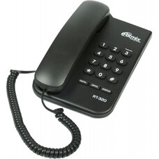 Проводной телефон RITMIX RT-320, черный