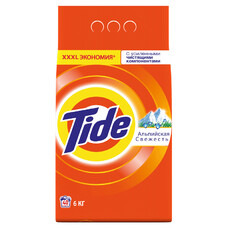 Стиральный порошок TIDE Альпийская Свежесть, автомат, 6кг