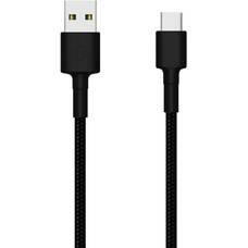Кабель XIAOMI Mi Braided, USB Type-C (m) - USB (m), 1м, черный [sjv4109gl]