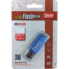 Флешка USB DATO DS7012 16ГБ, USB2.0, синий [ds7012b-16g]