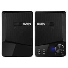 Колонки Sven 248, 2.0, черный [sv-016333]