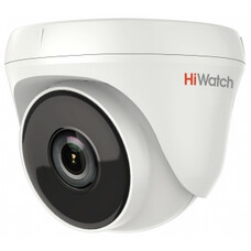 Камера видеонаблюдения аналоговая HIWATCH DS-T233, 1080p, 2.8 мм, белый [ds-t233 (2.8 mm)]