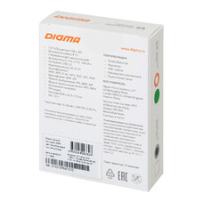 MP3 плеер Digma S4 flash 8ГБ белый/оранжевый