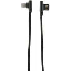 Кабель Redline Fit, Lightning (m) - USB (m), 1м, в оплетке, черный [ут000015522]