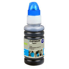 Чернила Cactus CS-EPT00S24A 103C, для Epson, 70мл, голубой