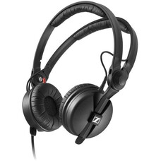 Наушники SENNHEISER HD 25 PLUS, 3.5 мм/6.3 мм, накладные, черный [506908]