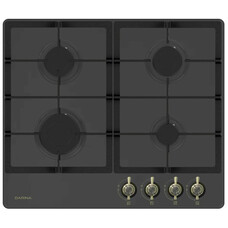 Газовая варочная панель Darina 1T38 BGM 341 12 At, независимая, антрацит