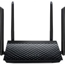 Wi-Fi роутер ASUS RT-N19, N600, черный