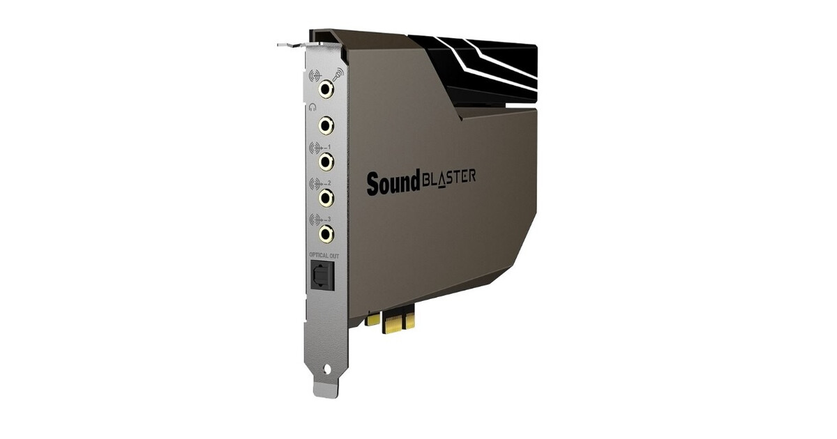 Звуковая карта creative sound blaster ae 7