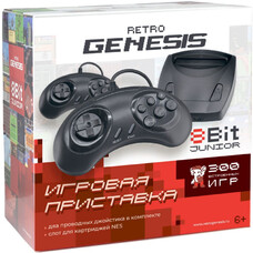 Игровая консоль RETRO GENESIS Junior +300 игр