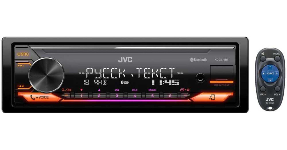 jvc kd r47 как подключить bluetooth