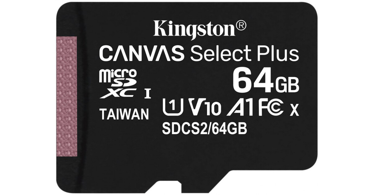 Карта памяти kingston canvas select plus 32 гб