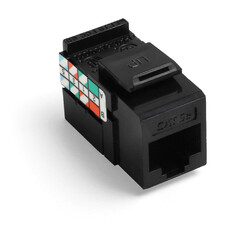 Модуль Brand-Rex GigaMax (5G108-RE5) информ. KeystoneRJ45 кат.5E UTP черн. (упак.:1шт)